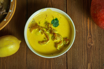 Cameroonian Achu soup