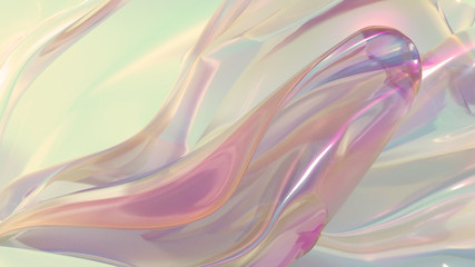 Beautiful, light, elegant background. 3d illustration, 3d rendering.