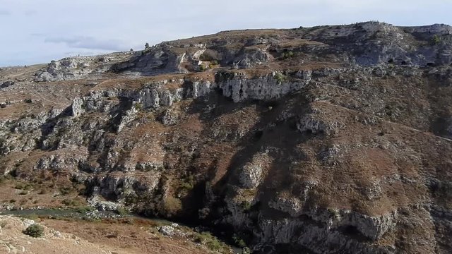 Matera - Panoramica dall'altopiano di Murgia Timone