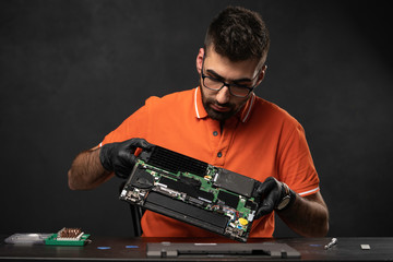 PC repair with qualified technician