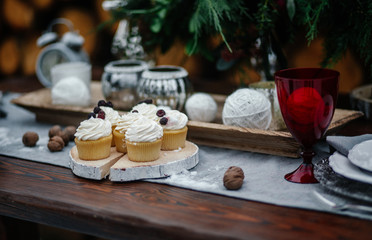 christmas table setting