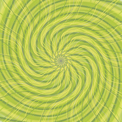Colorful round spiral psychedelic mandala illustration