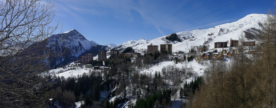 Station Le Corbier - Maurienne - Mars 2019