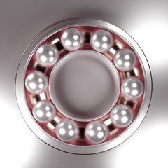 Elegant minimal background. 3d illustration, 3d rendering.