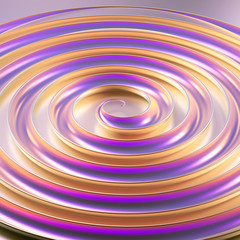 Elegant minimal background. 3d illustration, 3d rendering.