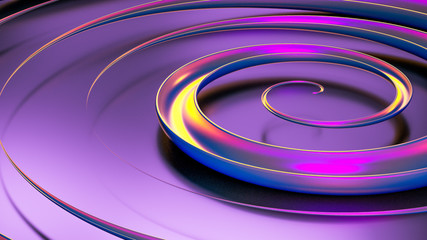 Elegant minimal background. 3d illustration, 3d rendering.