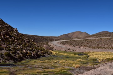 landscape in atacama