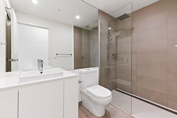 Empty and unfurnished brand new apartment