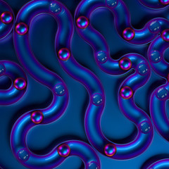 Elegant minimal background. 3d illustration, 3d rendering.