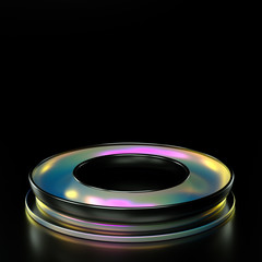 Elegant minimal background. 3d illustration, 3d rendering.