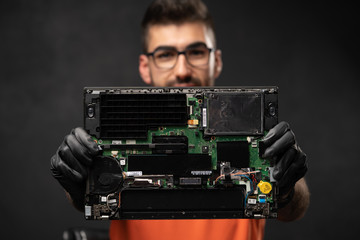 PC repair with qualified technician