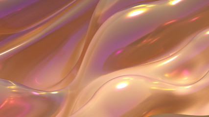 Obraz premium Beautiful, light, elegant background. 3d illustration, 3d rendering.