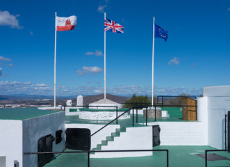 panoramic view from rock of gibraltar