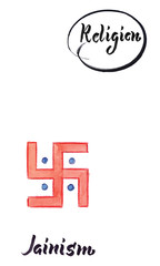 Religious sign-Jainism