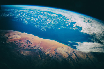 Dramatic view, earth. The elements of this image furnished by NA