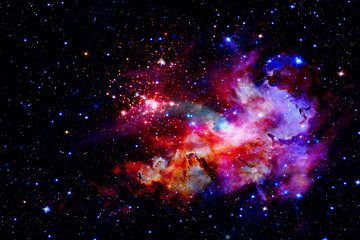 Space and galaxy. The elements of this image furnished by NASA.