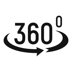 Smartphone vr reality icon. Simple illustration of smartphone vr reality vector icon for web design isolated on white background