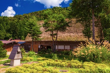 岐阜県・夏の白川郷の風景 9