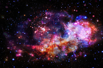 Space and galaxy. The elements of this image furnished by NASA.