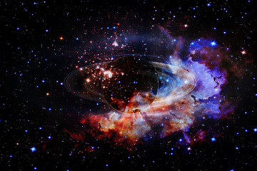 Obraz premium Space and galaxy. The elements of this image furnished by NASA.