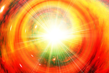 Abstract galaxy whirlpool with light. The elements of this image furnished by NASA.