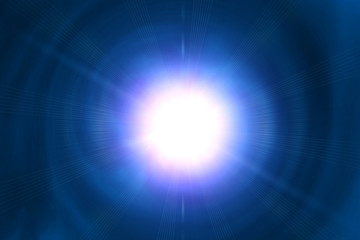Obraz premium Big splash in universe. Splash light. Colorful exploison. The elements of this image furnished by NASA.