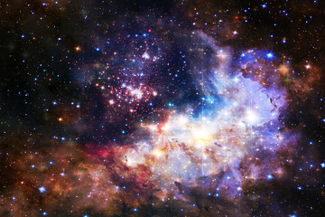 Space and galaxy. The elements of this image furnished by NASA.