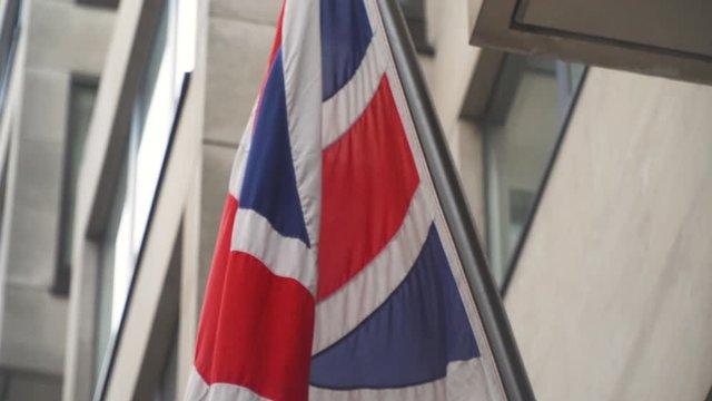Great Britain Flag Union Jack in London
The Union Jack, is the national flag of the United Kingdom. The flag also has official status in Canada.