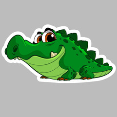 Alligator sticker