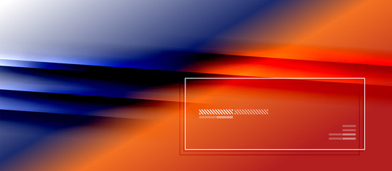 Fototapeta premium Trendy simple fluid color gradient abstract background with dynamic straight shadow line effect. Vector Illustration For Wallpaper, Banner, Background, Card, Book Illustration, landing page