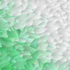 Light Green vector blurry triangle pattern. Geometric illustration in Origami style with gradient. Brand-new style for your business design. eps 10