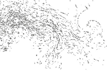 Silver confetti point.