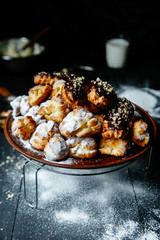 Profiteroles and Eclairs