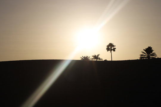 sundown in paradies