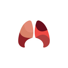 Lung Logo Template vector symbol