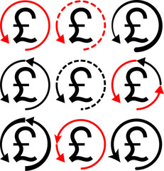 Money Back Pound Icon