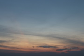 Fototapeta na wymiar colorful of sky at sunset background