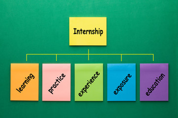 Internship Flowchart Concept