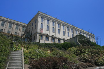 Fototapeta na wymiar Alcatraz Island - Alcatraz Cellhouse - San Franciso, USA