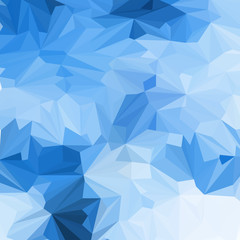 blue geometric background. abstract vector illustration triangular design. polygonal style. eps 10
