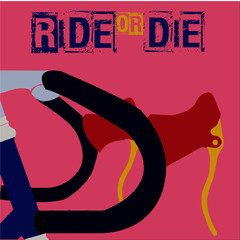 Ilustraci&oacute;n bici fixie 