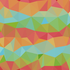 color geometric background. abstract vector illustration triangular design. polygonal style. eps 10
