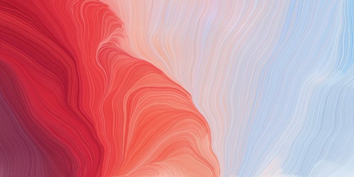 wavy abstract red background
