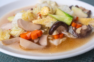 Fried Vegetables Is a healthy food