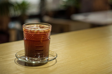 hot drink on the bar