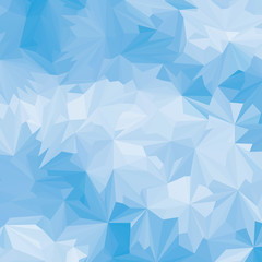 Naklejka na ściany i meble geometric background. abstract vector illustration triangular design. polygonal style. light blue color. eps 10