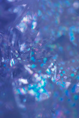 Matter purple blue Christmas – New Year decoration abstract background with ornamental stars