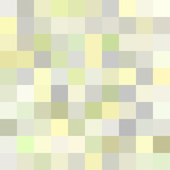 Seamless pattern. Geometrical square background. Light colors. Pixel art style. Vector tile. Abstract illustration.