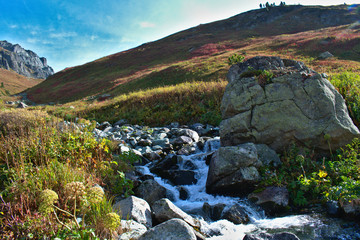 Obraz premium river in the mountains