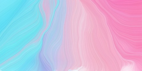 curved lines background or backdrop with thistle, light pink and sky blue colors. good as graphic element